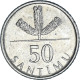 Monnaie, Lettonie, 50 Santimu, 2007 - Lettonia