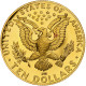 États-Unis, 10 Dollars, Olympic Commemorative, 1984, West Point, BE, Or, FDC - Gedenkmünzen