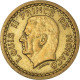 Monnaie, Monaco, Louis II, Franc, 1943, TTB+, Bronze-Aluminium, Gadoury:MC 132 - 1922-1949 Louis II