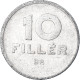 Monnaie, Hongrie, 10 Filler, 1965 - Hongrie