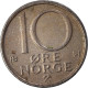 Monnaie, Norvège, 10 Öre, 1980 - Norwegen