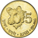 Monnaie, Inde, 5 Rupees, 2011, îles Andaman Et Nicobar., SPL, Laiton - Inde