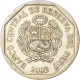 Monnaie, Pérou, 50 Centimos, 2002, Lima, TTB, Cuivre-Nickel-Zinc (Maillechort) - Perú