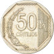 Monnaie, Pérou, 50 Centimos, 2002, Lima, TTB, Cuivre-Nickel-Zinc (Maillechort) - Peru