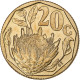 Monnaie, Afrique Du Sud, 20 Cents, 1995, Pretoria, SPL, Bronze Plated Steel - South Africa