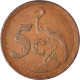 Monnaie, Afrique Du Sud, 5 Cents, 1992 - South Africa