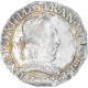 Monnaie, France, Henri III, Franc Au Col Plat, 1576, Rouen, TTB, Argent - 1574-1589 Enrico III