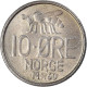 Monnaie, Norvège, 10 Öre, 1960 - Norvegia