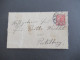 Österreich / Tschechien 1906 Kartenbrief 10 Heller Stempel K2 Laun B Louny Nach Postelberg Ank. Stempel K1 Postelberg - Postbladen