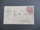 Österreich / Tschechien 1906 Kartenbrief 10 Heller Stempel K2 Laun B Louny Nach Postelberg Ank. Stempel K1 Postelberg - Cartes-lettres