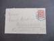 Österreich 1903 Kartenbrief 10 Heller Stempel K2 Hall In Tirol Nach Hannover Mit Ank. Stempel - Letter-Cards
