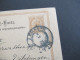 Österreich / Ukraine 1898 GA 2 Kreuzer Lemberg - Bad Wildungen Abs. Dr. / KuK Universitätsprofessor In Lemberg Galizien - Cartes Postales