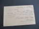 Österreich / Tschechien 1900 GA 5 Heller K1 Postelberg Heute Postoloprty Nach Dresden Mit Ank. Stempel - Cartes Postales