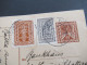 Österreich 1923 Inflation Ganzsache 50 Kronen Mit 2x Zusatzfrankaturen Stempel Bruck An Der Leitha Nach Wien Gesendet - Cartes Postales