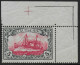 Kiautschou, Eckrand E2, MiNr. 17, Postfrisch, ** BPP Geprüft - Unused Stamps