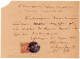 2638.GREECE,TURKEY,CRETE,MALEVIZI TEMENOUS1893 HALF PAGE DOCUMENT WITH REVENUE - Crète