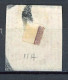 JAPON -  1872 Yv. N° 11 Sur Papier à Lettre (o) 2s Rouge  Cote 80 Euro BE  2 Scans - Used Stamps
