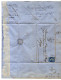 VP23.038 - 1860 - Lettre - Eclairage, Gaz - Sté FOUCART à PARIS, SAINT - MANDE, AUXERRE Pour M. BOUSQUET à LYON - Electricité & Gaz