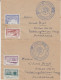 Germany Deutsche Antarktis Expedition 1958/1960 Neu-Schwabenland 2 Covers (+4 Labels)  (FG164) - Antarctische Expedities