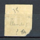 JAPON -  1875 Yv. N° 35 Planche 3  (o) 1/2s Gris  Cote 30 Euro  D 2 Scans - Oblitérés