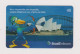 BRASIL -  Sydney Opera House Inductive  Phonecard - Brésil