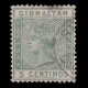 GIBRALTAR STAMP.1889.QV.5c.SG 22.USED.Crown CA. - Gibraltar