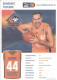 Trading Cards KK000606 Basketball Germany Mitteldeutscher Weissenfels 10.5cm X 15cm HANDWRITTEN SIGNED: Benedikt Turudic - Apparel, Souvenirs & Other
