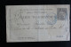 1892 CARTE TELEGRAMME TYPE CHAPLAIN 30C NOIR CAD PARIS 25 104 BD ST GERMAIN 29 JUIL 92 - Telegraaf-en Telefoonzegels