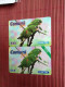 2 Different Prepaidcard Dominica  Used 2 Scans - Dominicaine