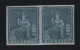 Barbados, Scott 3a (SG 4a), MLH Pair, W/ 1977 Brandon Cert - Barbados (...-1966)