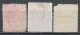 1883,1888 JAPAN Set Of 3 Used Stamps (Michel # 58,59,64) CV €4.30 - Used Stamps