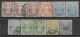 1914 JAPAN Set Of 11 Used Stamps (Michel # 110I-113I,117I) CV €5.50 - Gebraucht