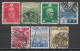 1937-1940 JAPAN Set Of 7 Used Stamps (Michel # 255A-258A,262A,265A,268A) CV €2.05 - Gebraucht