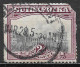 ERROR Shifted Centre 1927 SOUTH AFRICA USED STAMP (Scott # 26b) - Gebruikt