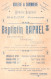 Pub Publicité - B. RAPHEL , Château Angélussi , Salon De Provence - Huilerie Savonnerie - Cpa Illustrateur - Advertising