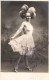 NINETTE - Carte Photo Dédicacée Signature Autographe - Artiste Cabaret Danse Danseuse Spectacle - 1927 Alcazar Marseille - Inns