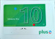 Plus+10 Zl  Prepaid İnternational Calling  Sample  Phone Card Unused - Lots - Collections