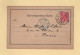 Autriche - Wien 1/1 - 1893 - Destination France - Entree Paris Etranger - Storia Postale