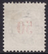 Schweiz: Portomarke SBK-Nr. 27BK (Rahmen Bräunlicholiv, Wasserzeichen Kreuz, 1908-1909) Ungebraucht (*) - Postage Due