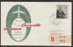 1966, Swissair, Erstflug, Liechtenstein - München - Luftpost