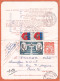 Carte Pneumatique 1976 Type Chaplain Destination Paris - Pneumatic Post