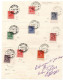 2644.GREECE,ITALY,IONIAN,CORFU,1941 9 POSTAGE DUE LOT CERTIFIED 15/8/41,10 SCANS - Islas Ionian