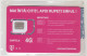 ROMANIA - Cartela 4 G Magenta, T Telecom GSM Card, Mint In Blister - Roumanie