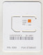 ROMANIA - Cartela SIM PrePay 0 € Credit, Orange GSM Card, Mint - Rumänien