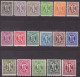 Germany 1945-46 Alliierte Besetzung Deutscher Druck Mi 16-35 LOT - MH* - Postfris