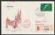 1967, Swissair, Erstflug, Liechtenstein - Moskau USSR - Air Post