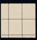 Sc#2878, 'G' Domestic Rate Make-up Stamp 1994 Issue 3-cent Stamp Plate # Block Of 4 - Numéros De Planches