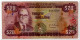 JAMAICA,20 DOLLARRS,L.1960 (1977) P.63,SIGN 4, POOR - Jamaique