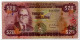 JAMAICA,20 DOLLARRS,L.1960 (1977) P.63,SIGN 4, POOR - Jamaica