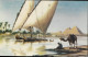 EGYPT - Nile Sailing Boats - D. Vassiliou - No. 7 - Unused Postcard (03) - Pyramides